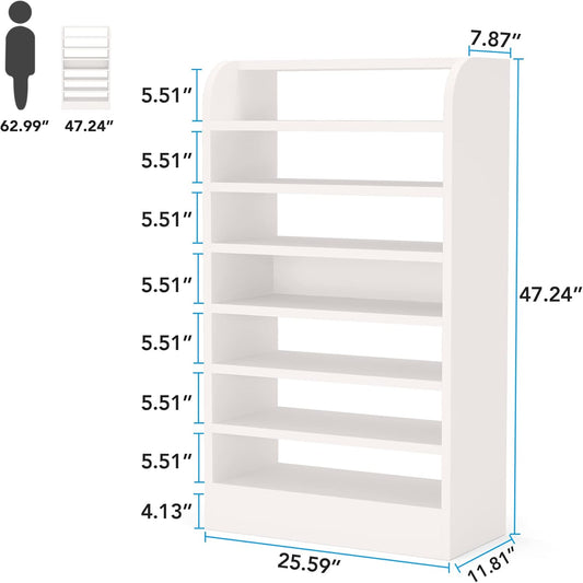 Open shoe rack, high shoe rack, shoe storage cabinet